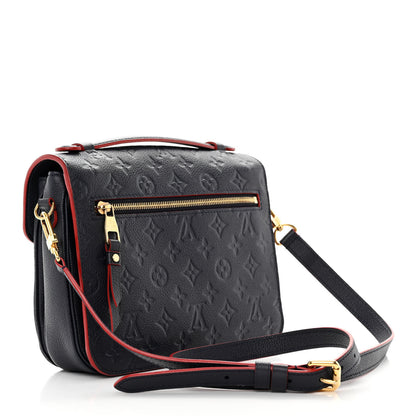 Louis Vuitton Empreinte Pochette Metis Marine Rouge 3 of 13