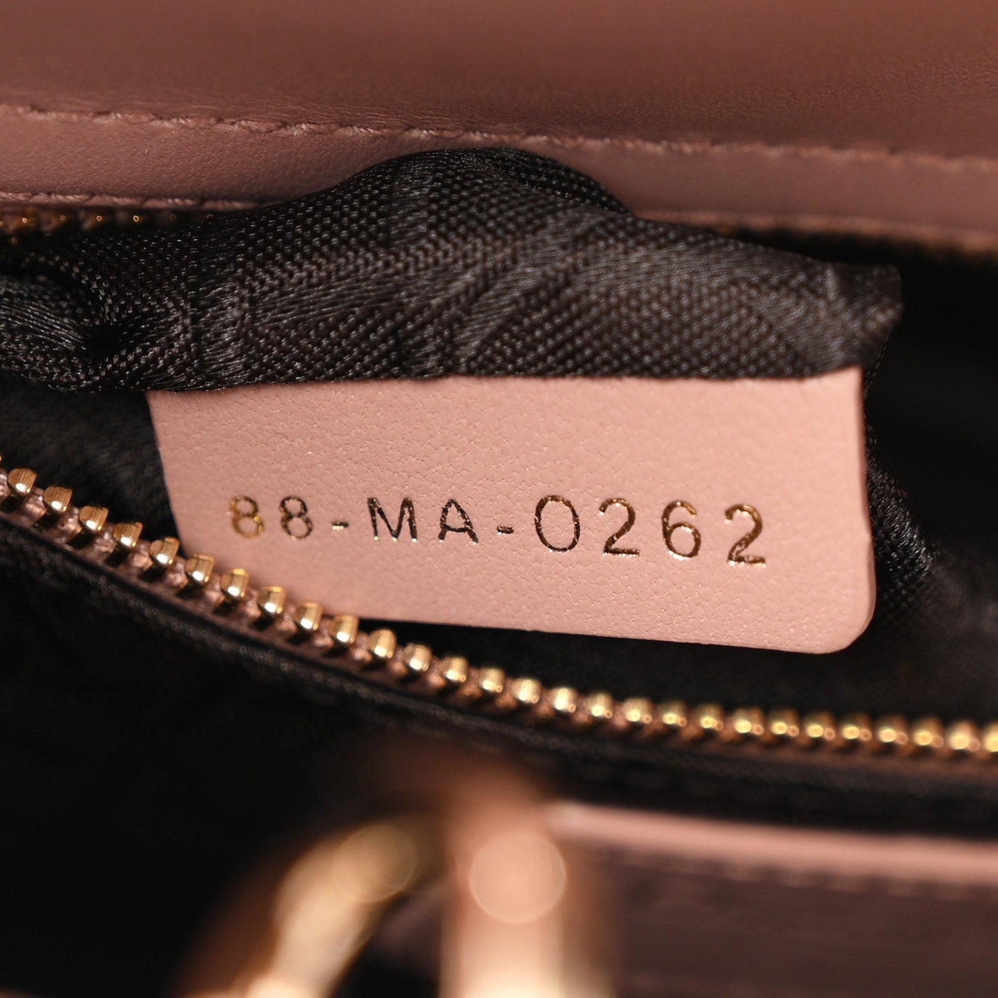 Lambskin Cannage Small My ABCDior Lady Dior Fard