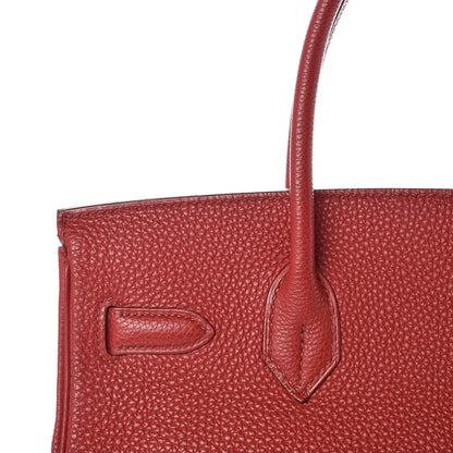 Hermes Togo Birkin 30 Rouge Garance 31 of 36