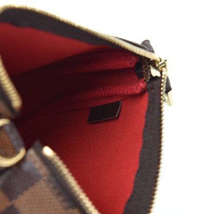 Louis Vuitton Damier Ebene Mini Pochette Accessories 6 of 7