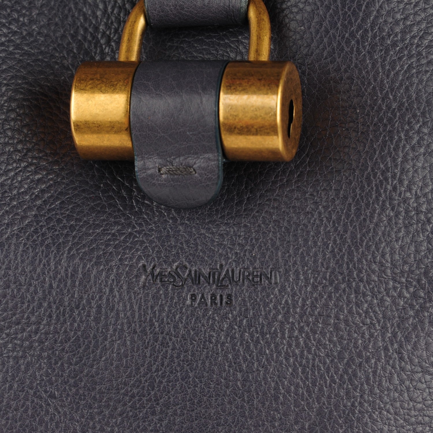 Saint Laurent Calfskin Large Muse Purple 6 of 9