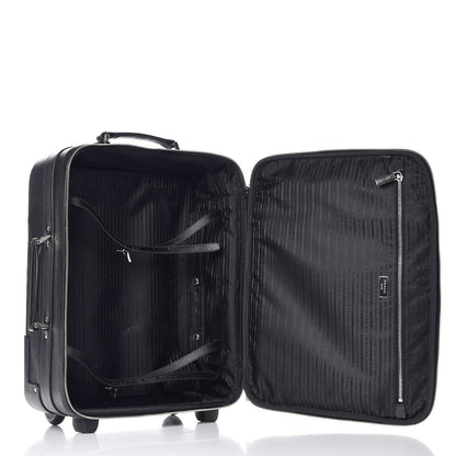 Prada Saffiano Travel Trolley Luggage Black 8 of 11