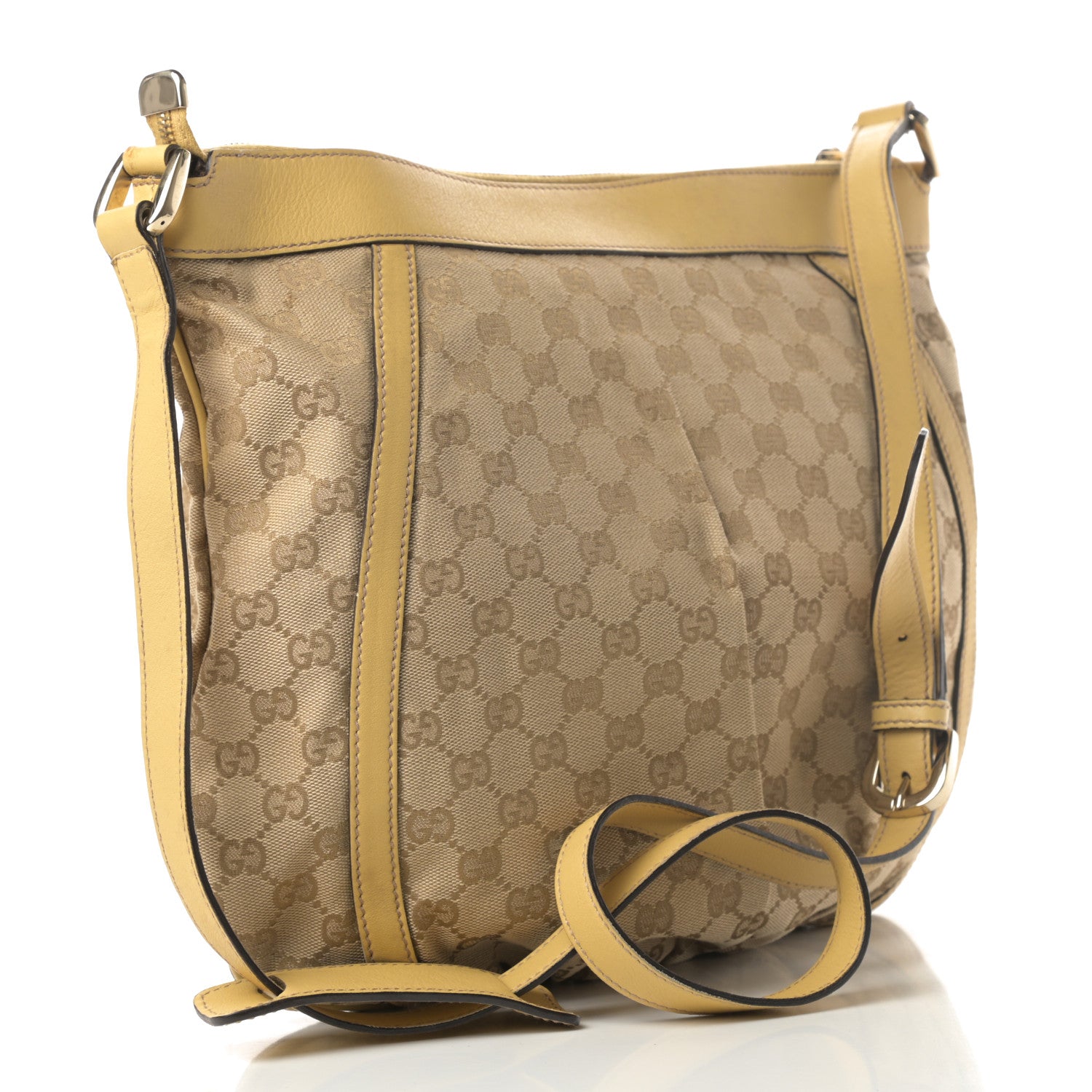 Gucci Monogram Large D Gold Ring Messenger Beige 5 of 14