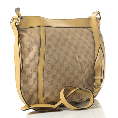 Gucci Monogram Large D Gold Ring Messenger Beige 5 of 14