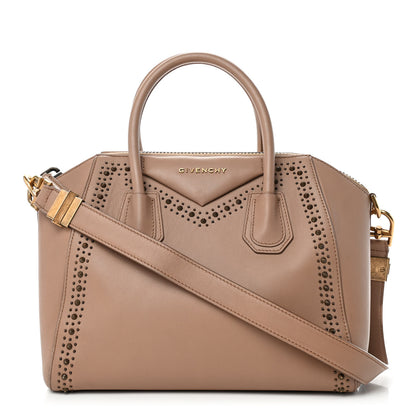 Givenchy Calfskin Small Studded Antigona Beige 1 of 4