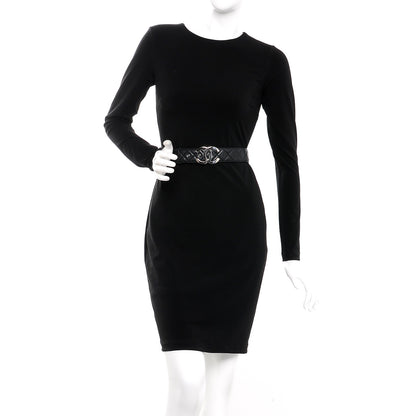 Chanel Caviar Quilted CC Belt 90 36 Black 2 of 9