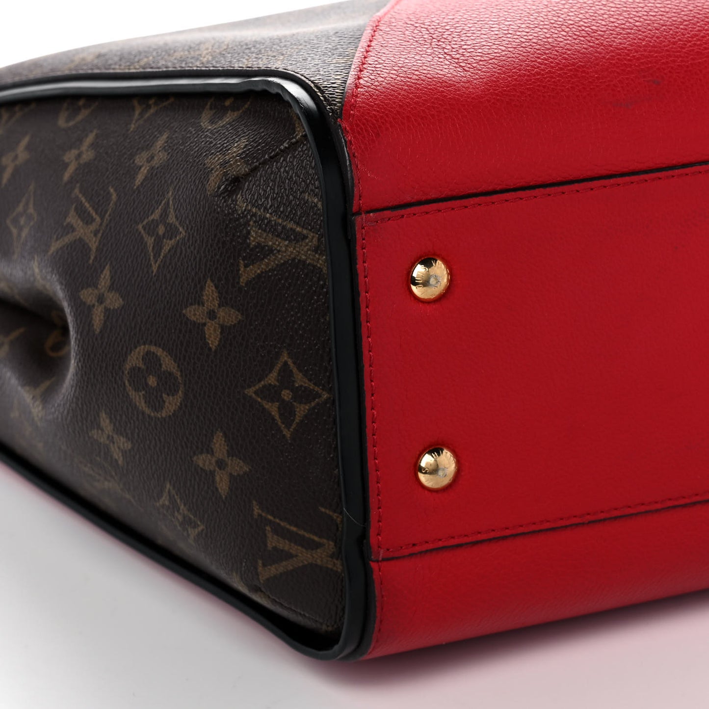 Calfskin Monogram Kimono Tote Cherry