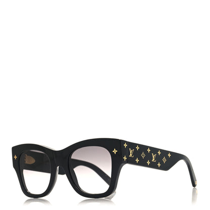 Louis Vuitton LOUIS VUITTON Rendez-Vous Square Sunglasses Z1564W Black 1 of 7