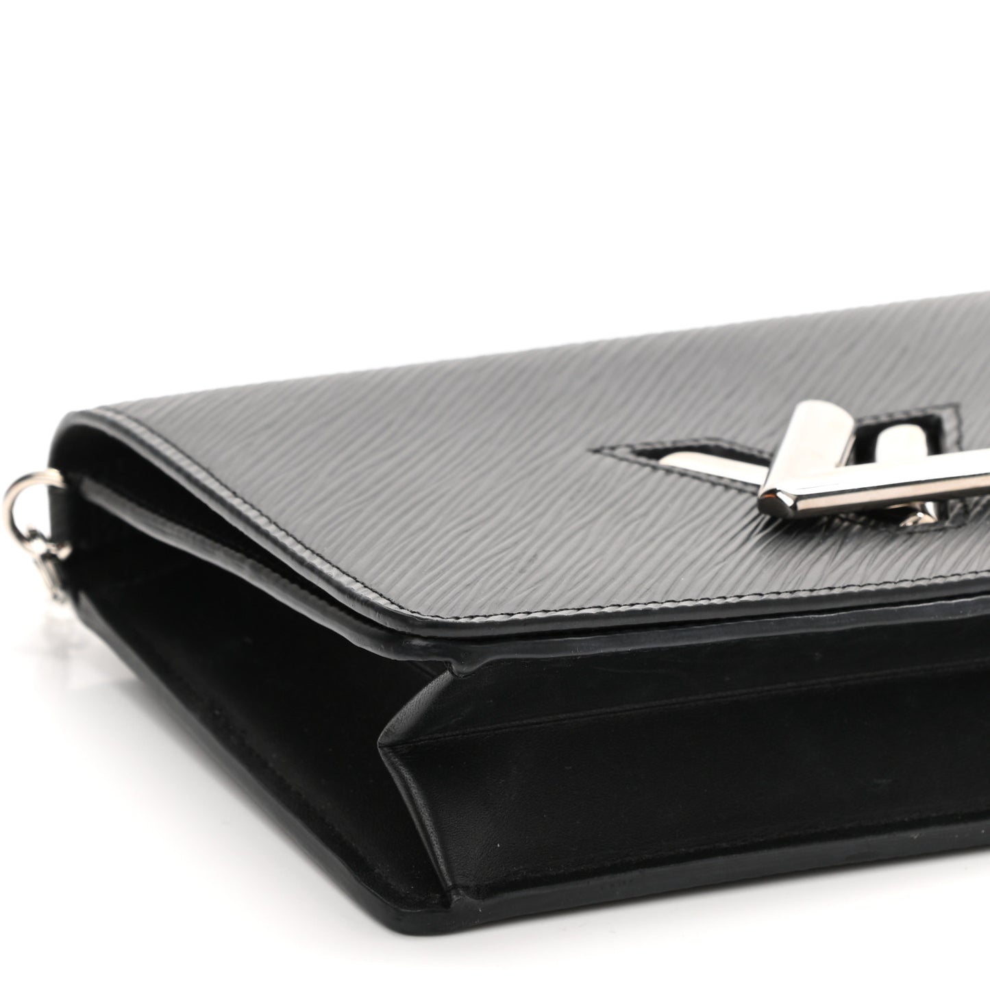 Epi Twist Belt Chain Wallet Black