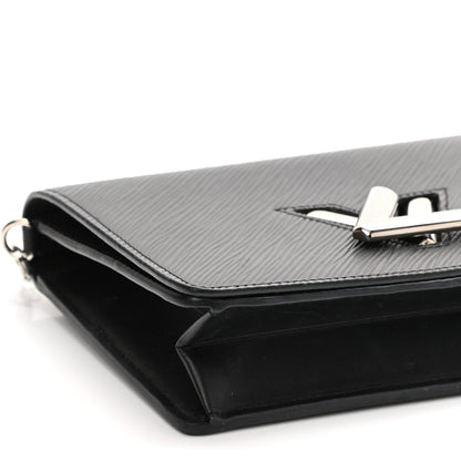 Louis Vuitton Epi Twist Belt Chain Wallet Black 8 of 12