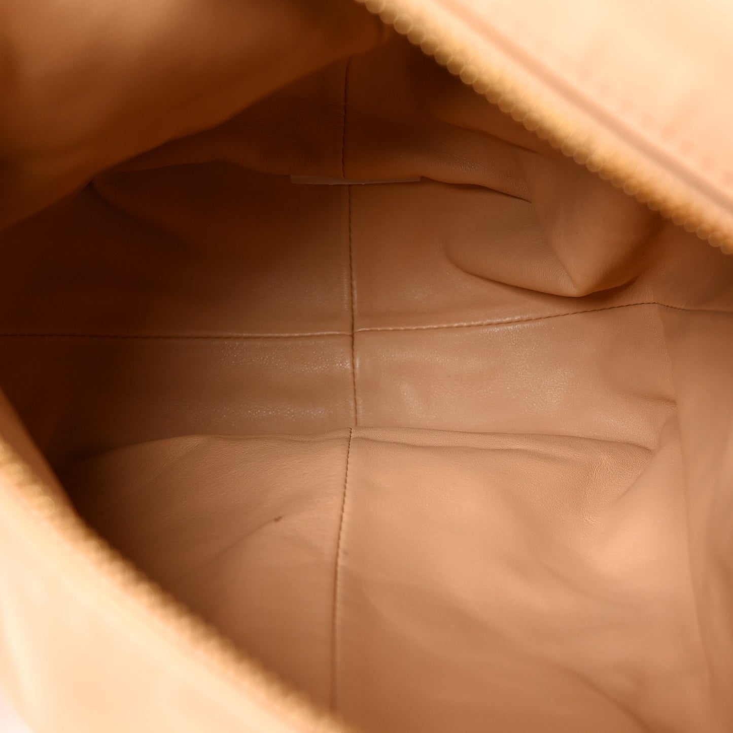 Calfskin Mini Double Knot Bag Almond