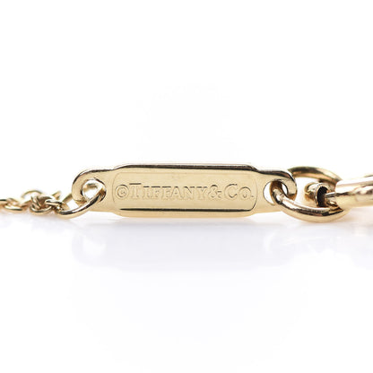 Tiffany 18K Yellow Gold Diamond Small Atlas Open Pendant Necklace 5 of 6
