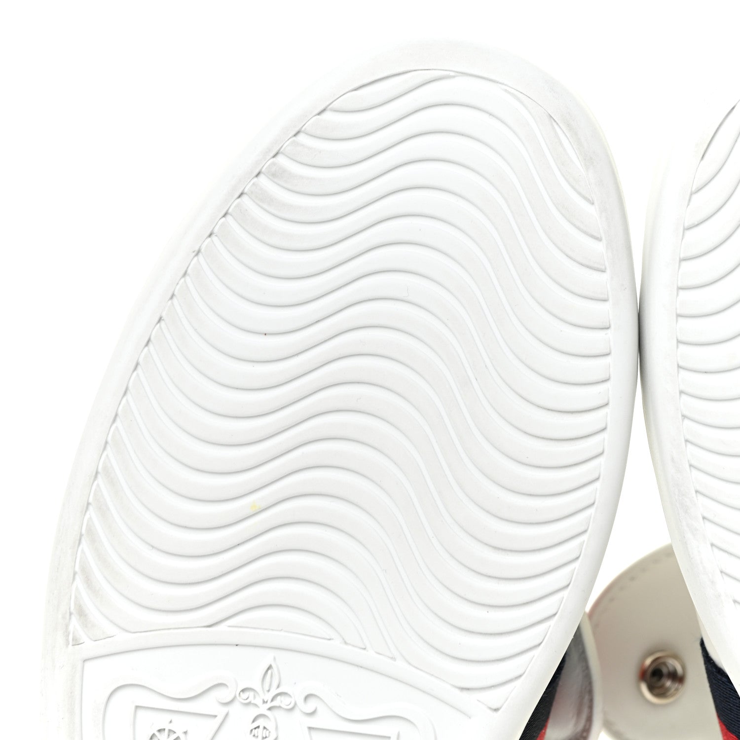 Gucci Calfskin Ayers Blind For Love Embroidered Womens Ace Sneakers 38 White 7 of 15