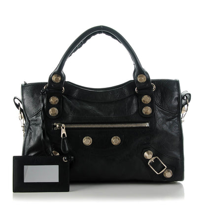 Balenciaga Agneau Giant 21 Silver Hardware City Black 1 of 7