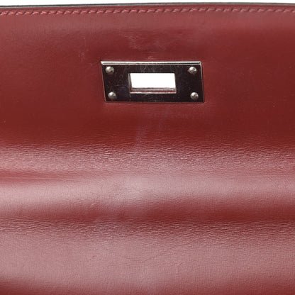 Hermes Box Kelly Retourne 28 Rouge H 15 of 29