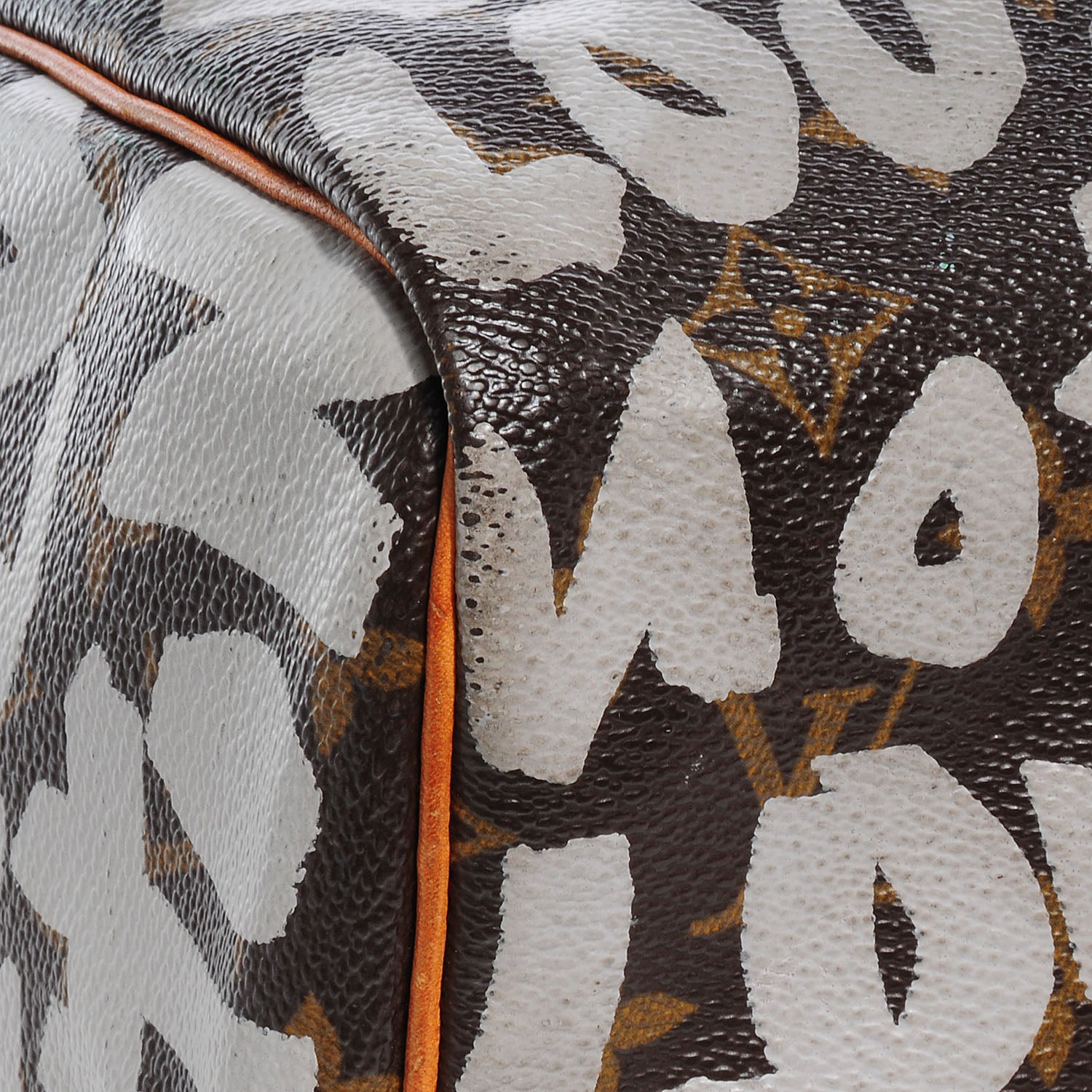 Louis Vuitton Monogram Graffiti Speedy 30 Silver 5 of 8