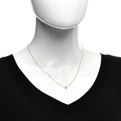 Cartier 18K Pink Gold Pink Sapphire D'Amour Pendant Necklace 2 of 5