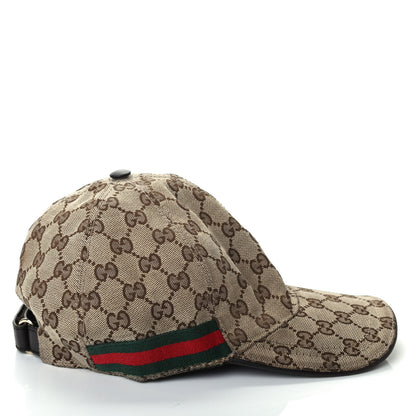 Gucci Monogram Web Baseball Hat M Beige Cocoa 3 of 4