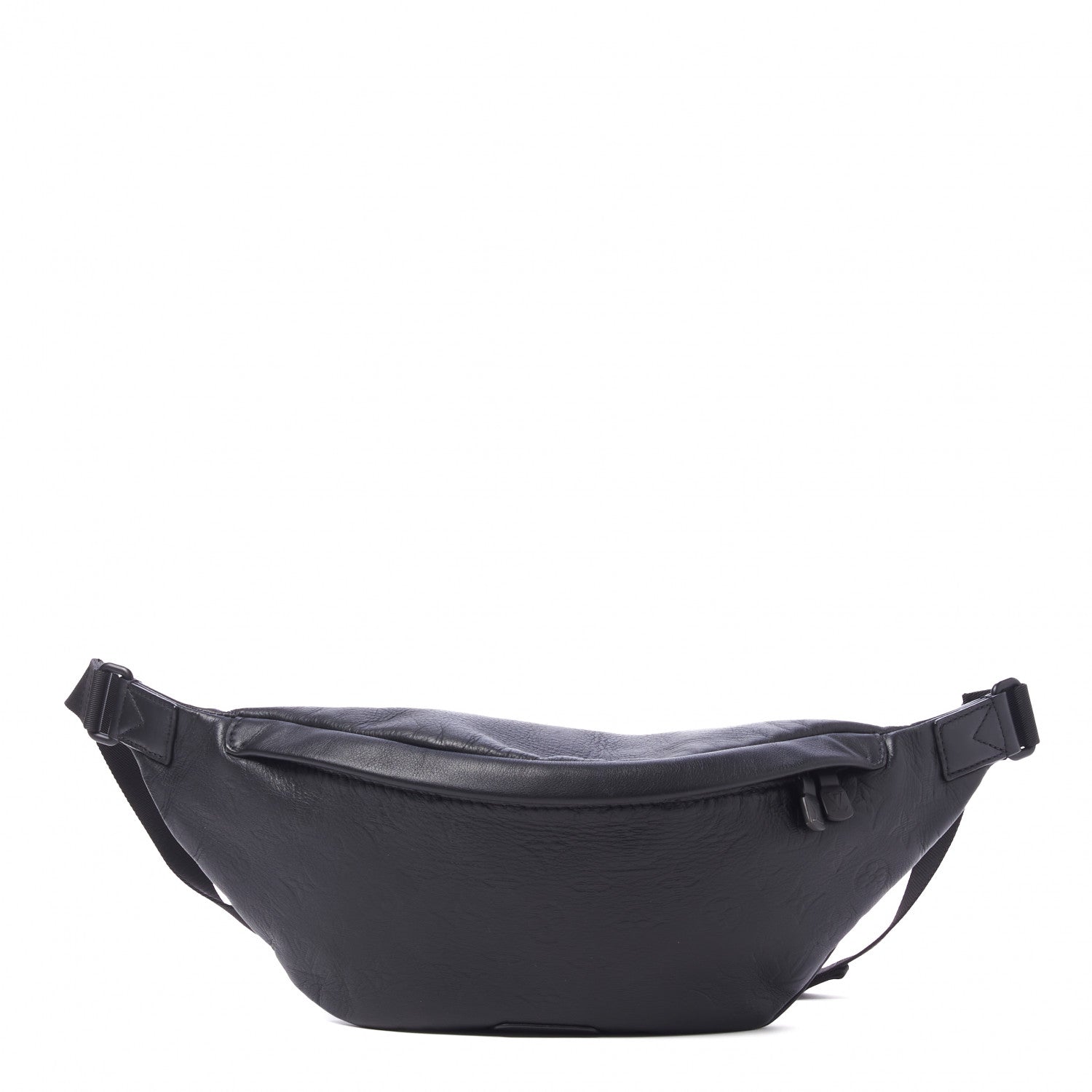 Louis Vuitton Calfskin Monogram Shadow Discovery Bumbag Black 1 of 8