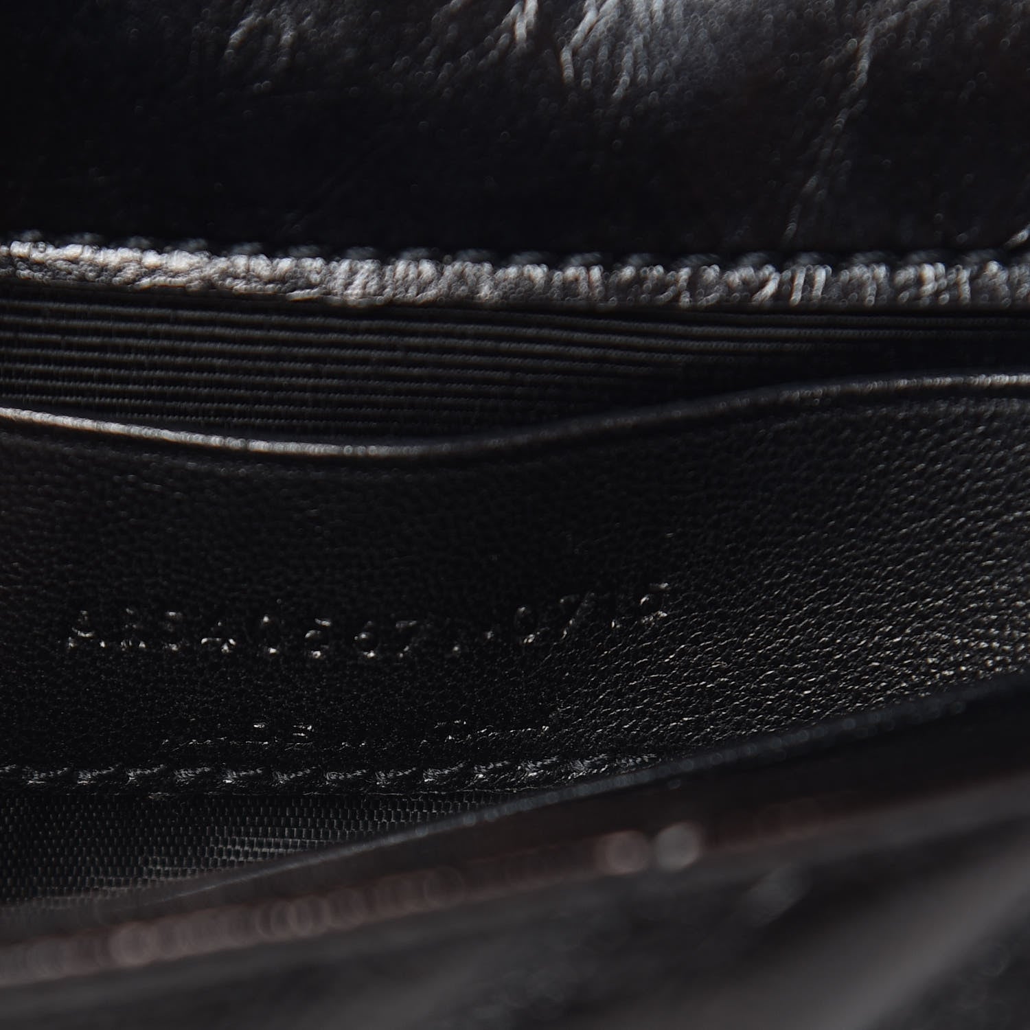 Saint Laurent Calfskin Matelassé Monogram Classic Baby Punk Chain Bag Black 8 of 10