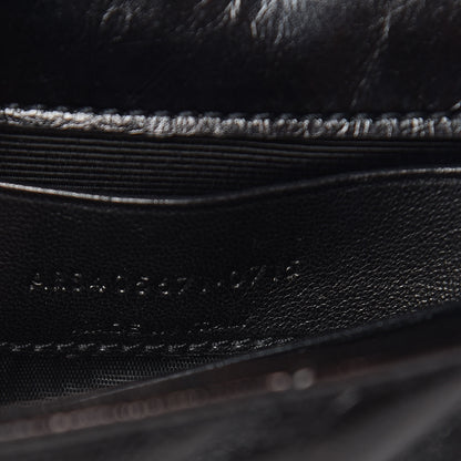 Saint Laurent Calfskin Matelassé Monogram Classic Baby Punk Chain Bag Black 8 of 10