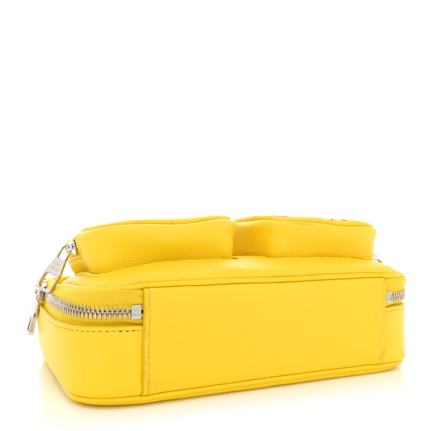 Calfskin Embossed Monogram Vuittamins Utility Crossbody Yellow