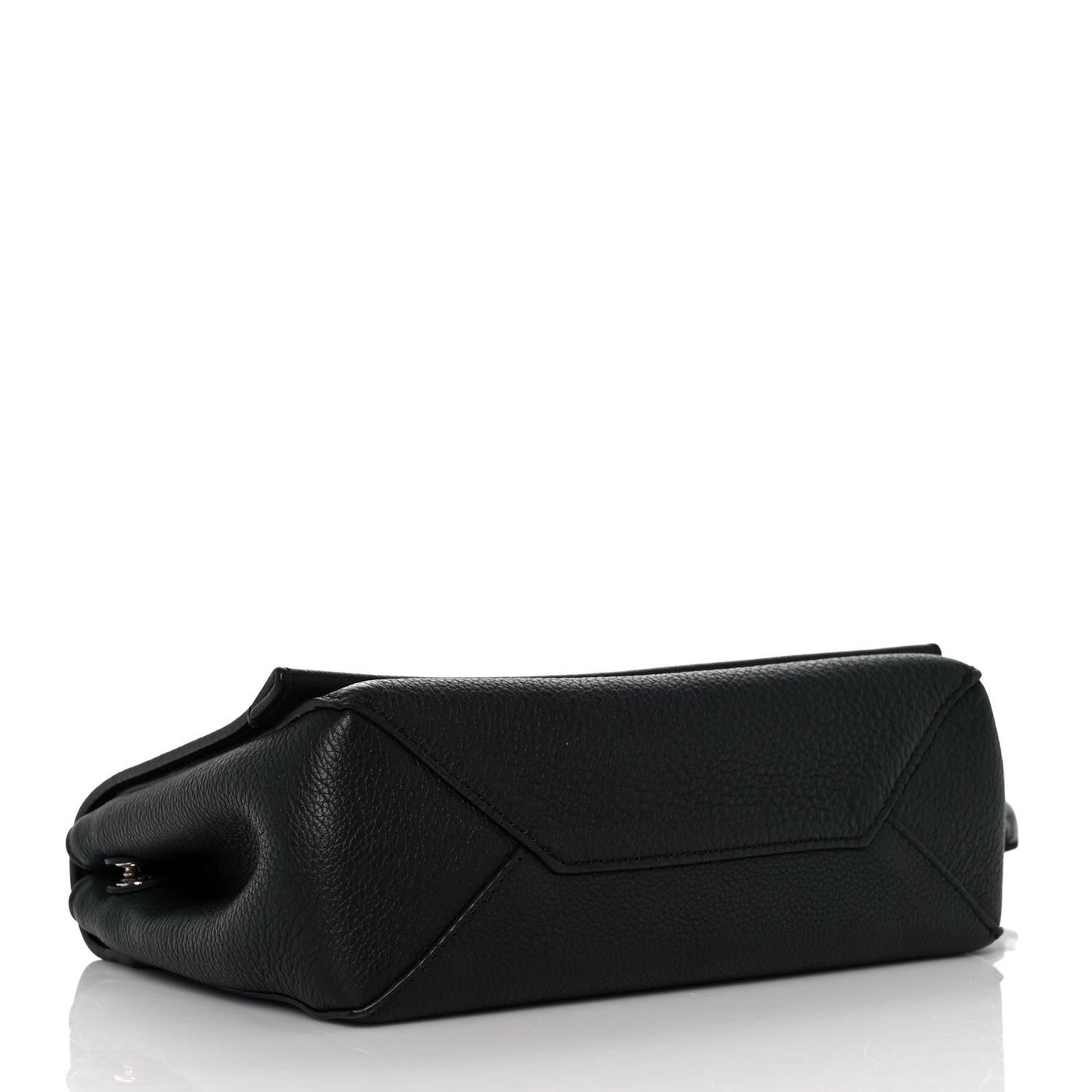 Calfskin Lockme II Chain Bag BB Black