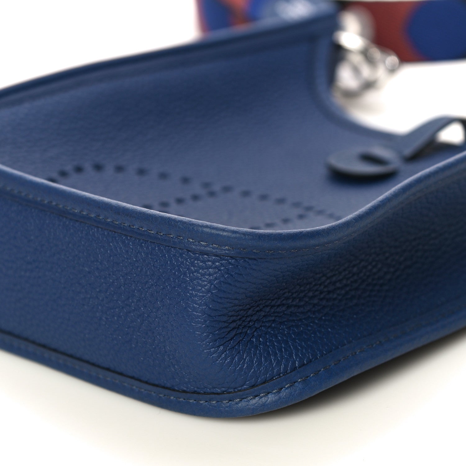Hermes Taurillon Clemence Flipperball Sangle Evelyne TPM Bleu Saphir Black Bleu Saphir 8 of 9