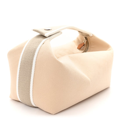 Hermes Canvas Small Bride-A-Brac Pouch Natural 3 of 6
