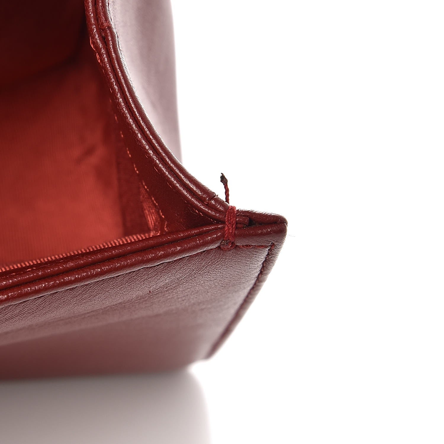 Chanel Lambskin Quilted Medium Boy Flap Burgundy 7 of 8