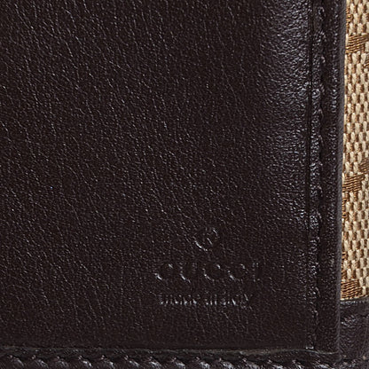 Gucci Monogram Margaux Calfskin Sukey Continental Organizer Wallet Beige Ebony Cocoa 6 of 7