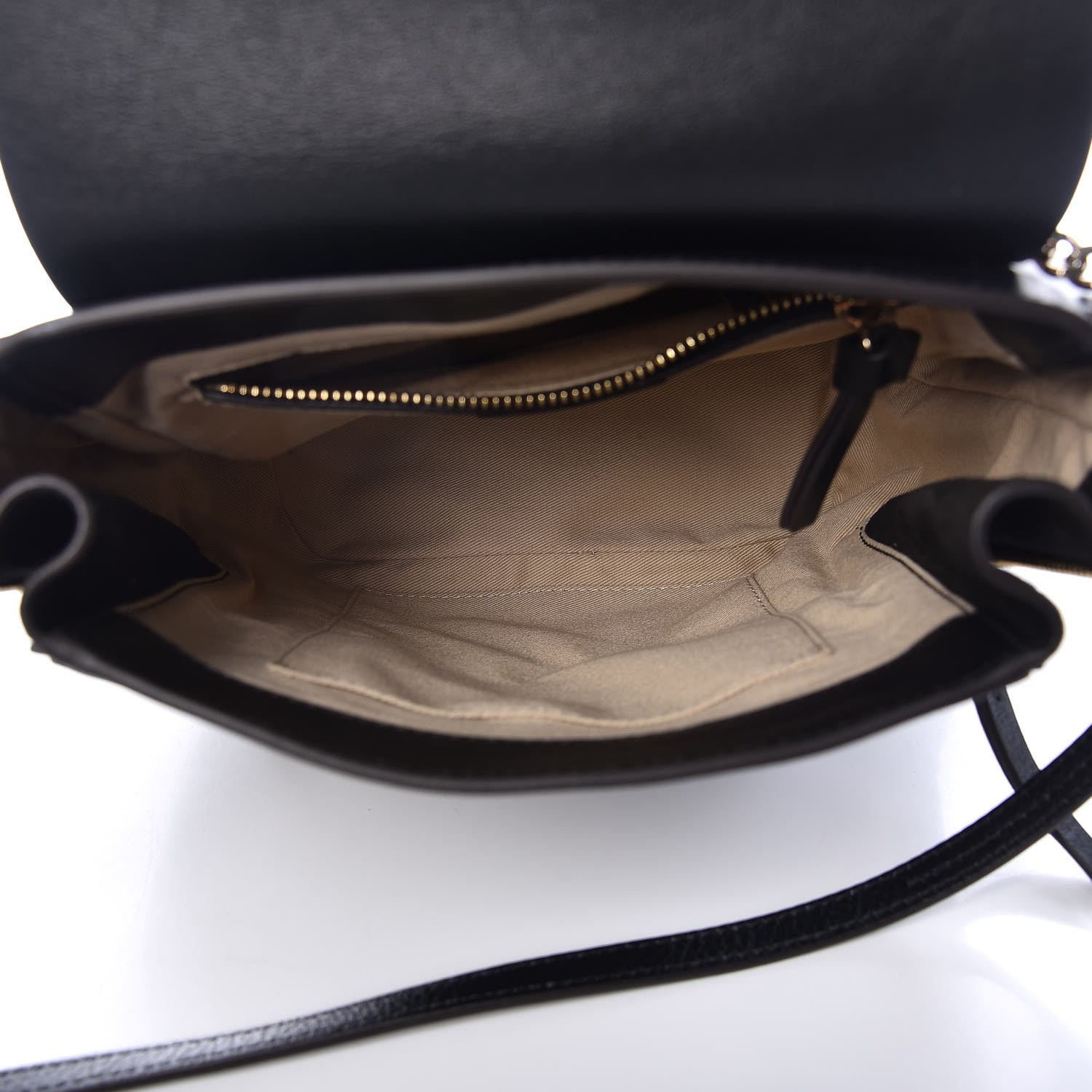 Chloe Suede Calfskin Small Faye Backpack Black 6 of 12