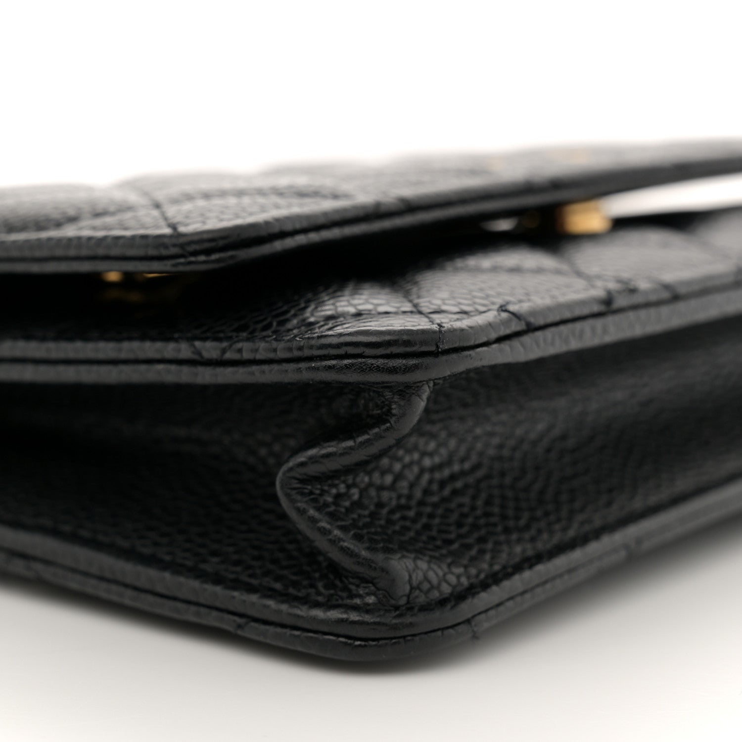 Chanel Caviar Quilted Wallet on Chain WOC Black 9 of 12