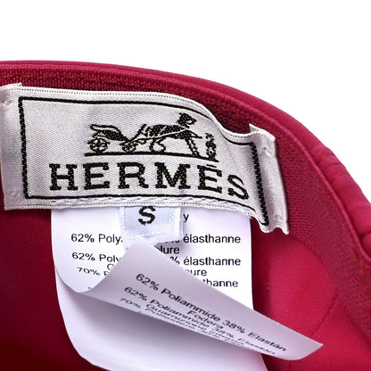 Hermes Waterproof Jersey Serena Cap S Rose Griotte 7 of 8