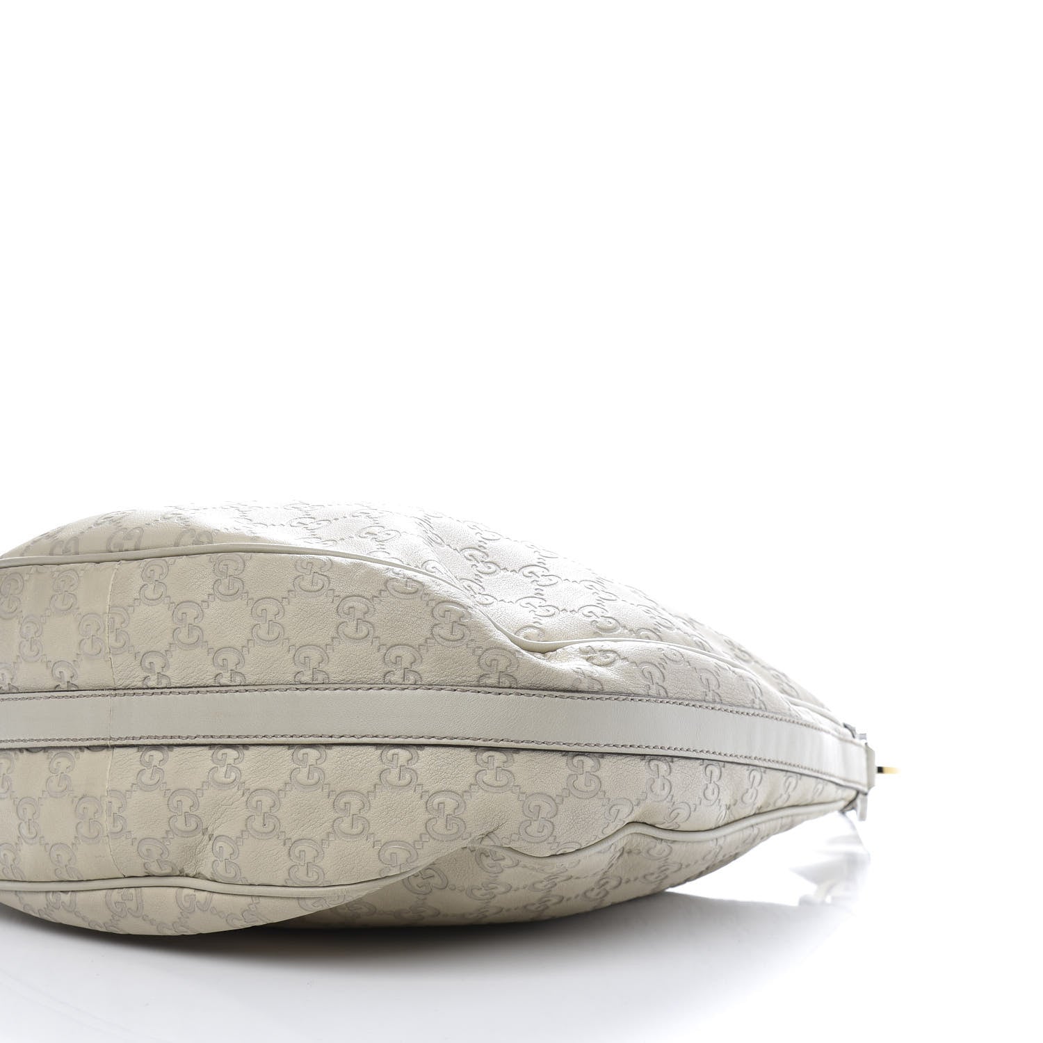 Gucci Guccissima Medium GG Twins Hobo Off White 7 of 14