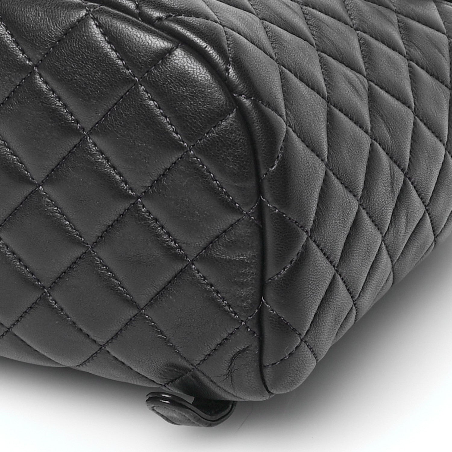 Chanel Lambskin Quilted Small Urban Spirit Backpack Navy 10 of 10