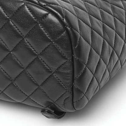 Chanel Lambskin Quilted Small Urban Spirit Backpack Navy 10 of 10