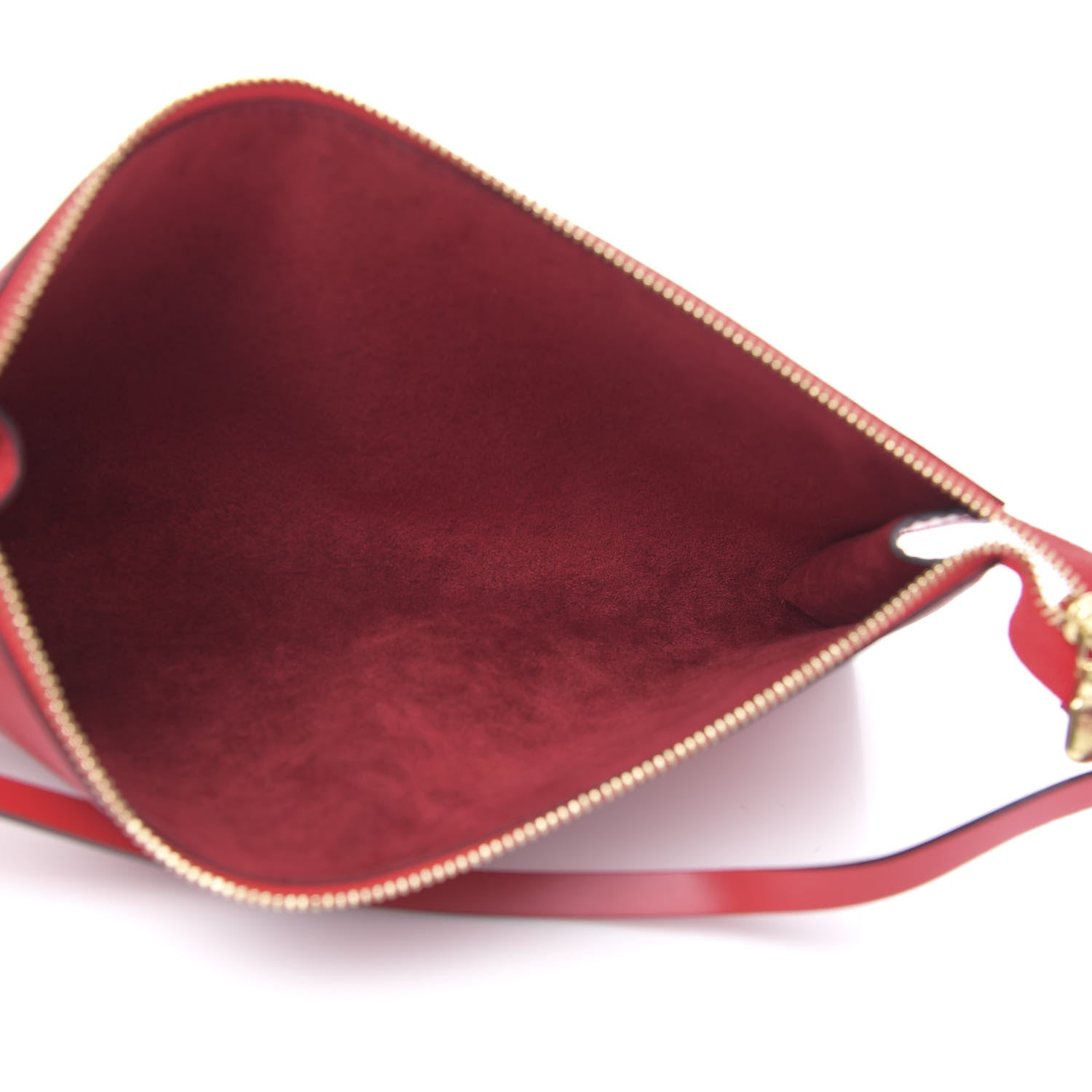 Louis Vuitton Epi Pochette Accessories 24 Castillan Red 5 of 9