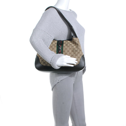 Gucci Monogram Web Jackie O Hobo 2 of 7