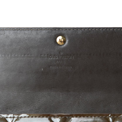 Louis Vuitton Vernis Sarah Wallet Vert Bronze 6 of 7