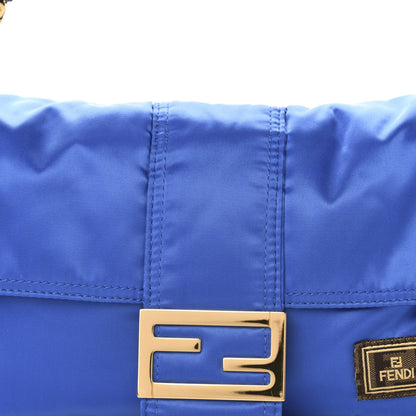 Fendi X PORTER Nylon Regular Belt Baguette Bag Blu 10 of 10