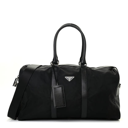 Prada Tessuto Nylon Saffiano Duffle Black 1 of 9
