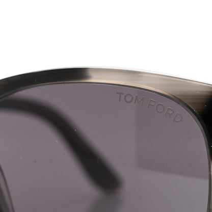 Tom Ford Acetate Square Eric Sunglasses TF595 Grey 6 of 7