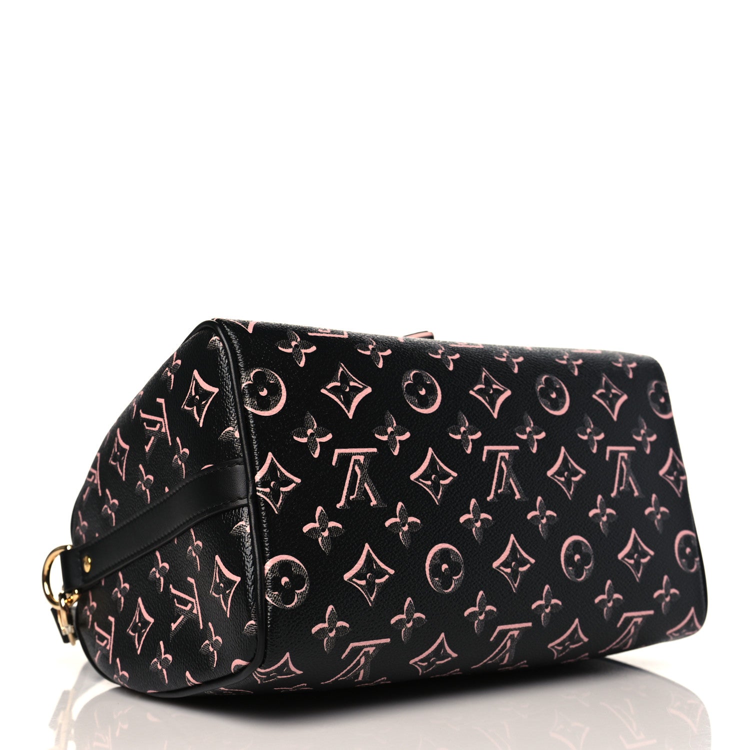 Louis Vuitton Monogram Fall for You Speedy Bandouliere 25 Black 4 of 9