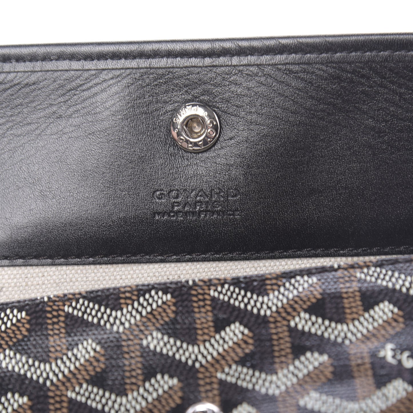 Goyardine Pouch Black