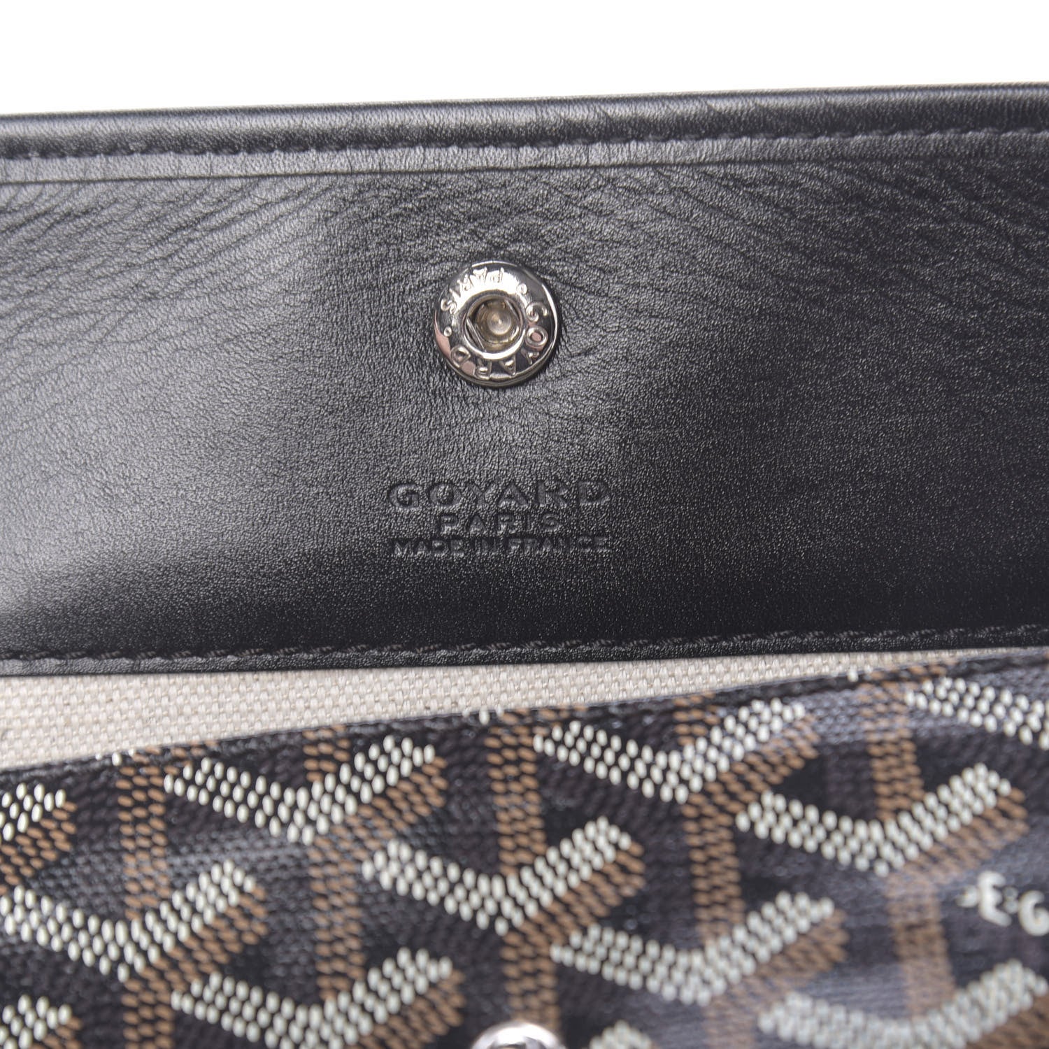 Goyard Goyardine Pouch Black 6 of 6