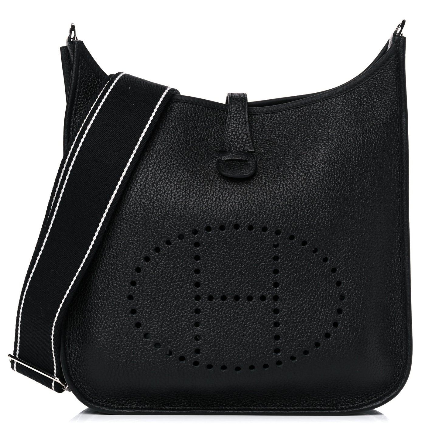 Taurillon Clemence Amazone Evelyne III PM Black White