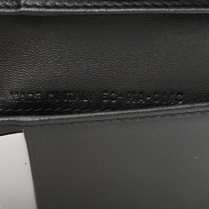 Christian Dior Lambskin Cannage Lady Dior Compact Wallet Black 6 of 8