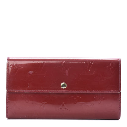 Louis Vuitton Vernis Sarah Wallet Pomme D'Amour 1 of 15