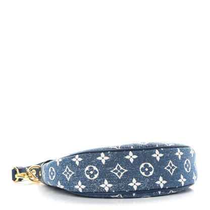 Louis Vuitton Monogram Jacquard Denim Loop Bleu 4 of 8